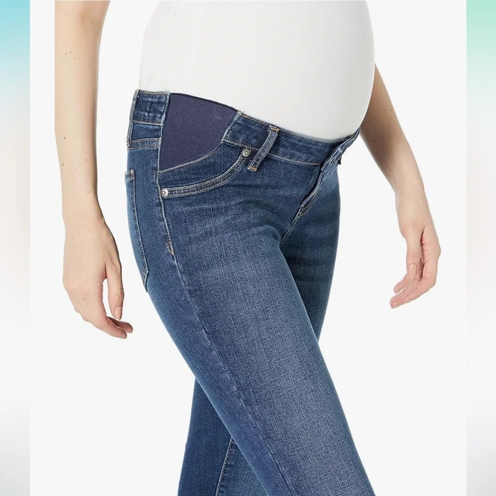 GAP Women's MaternityTrue Skinny Inset Panel Jeans Dark Wash Size 4/27